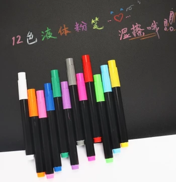 Erasable Colored Liquid Chalk Markers for LED Fluorescent Boards, Advertising Boards, Children's Drawing, Kindergarten, and Teachers; Dust-free Water-based Pens for Small Blackboards and Whiteboards