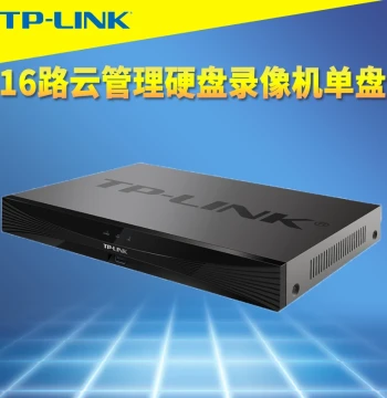 TP-LINK TL-NVR6116E-N 16-Channel Cloud-Managed NVR - Remote HD Monitoring, 8MP Video Storage, Dual NIC, USB, Rack-Mountable with VGA/HDMI Output and Smart Detection