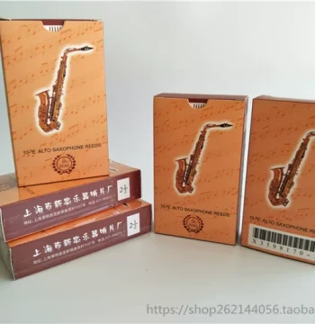 Authentic Xinzhong Saxophone Reeds for Alto, Soprano, Tenor, Clarinet, Beginner 2.5 Eb Bb