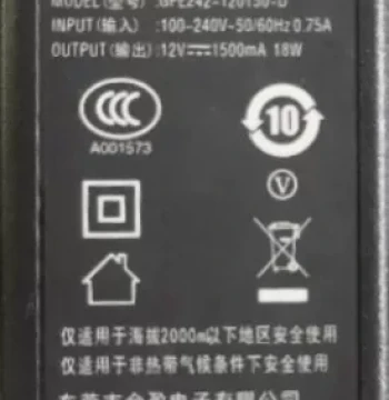 Power Adapter for KAWAI Digital Piano PS-129 - 12V 1.5A Universal Power Supply Cord