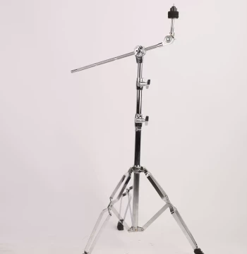 Drum Kit Cymbal Stand - 25mm Tube, 3-Section Thickened Design, Straight/Angled Dual Use, Weight 6.4 lbs