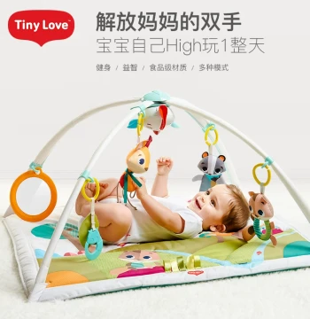 TinyLove Baby Gym Activity Center - Musical Play Mat with Lights & Sounds for Newborns (3-6 Months, Unisex)