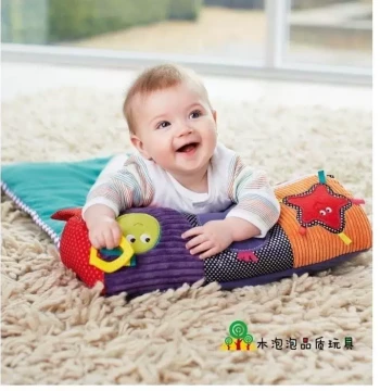 UK Mamas & Papas Baby Tummy Time Mat & Pillow - Infant Head Lift Training Cushion, Play Mat, Children's Pillow