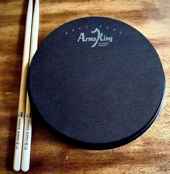 Drum Kit Real Drum & Practice Pad High/Low Rebound Double-Sided Silent Portable Pad