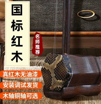 Authentic National Standard Rosewood Erhu Flagship Store Genuine High Volume Factory Direct Performance Grade Erhu Instrument for Beginners