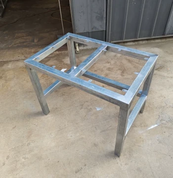 Custom Washing Machine Steel Support Frame Heavy-Duty Iron Stand