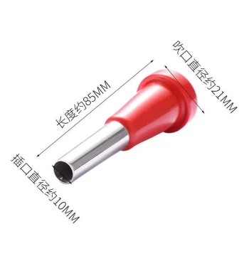 Integrated Brass-Plastic Trumpet Mouthpiece, 7C Type, Universal for Students and Beginners