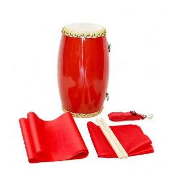 Kaiyuan Shengshi 15cm Skin Drum for Adults and Children, Adult Yangge Dance Square Dance Drum, Percussion Instrument