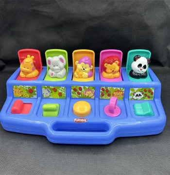 Export Pop-Up Peek-a-Boo Animal Toy - Educational Parent-Child Interactive Puzzle