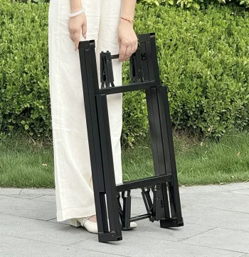 Household Foldable Table Leg Bracket - Metal Stand for Dining Tables and Counters