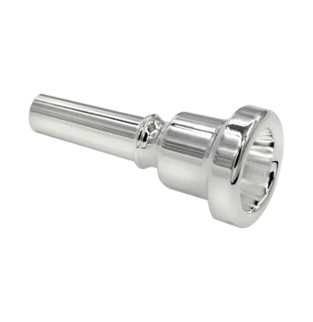 Xinbao Instruments Baritone Horn Mouthpiece - Universal Copper Silver-Plated Design for Tenor Horns