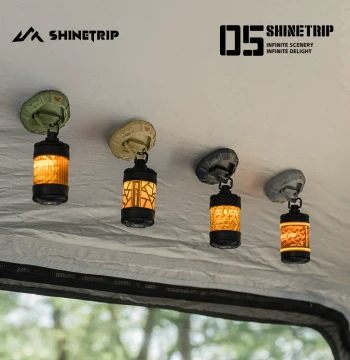 Shanqu Outdoor Camping Canopy Magnetic Hooks - Tent Light Hangers, Suction Cup Mounts, Desktop Lamp Stands