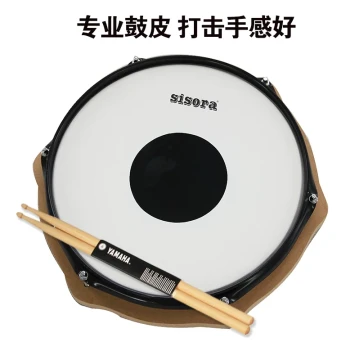 Practice Pad Set, 12-Inch Drum Kit Silent Pad for Beginners, Includes Metronome and Exercise Pads