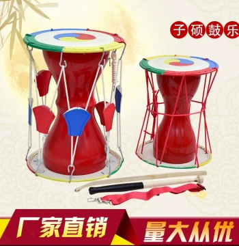 Korean Traditional Long Drum Adult Dance Prop Decorative Cowhide Drum Children's Korean Drum