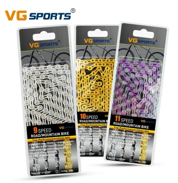 Bicycle Chain 8/9/10/11 Speed Hollow Lightweight with Magic Link