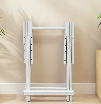 Portable Foldable X-Frame Iron Table Legs for Home Dining Tables and Street Food Stalls