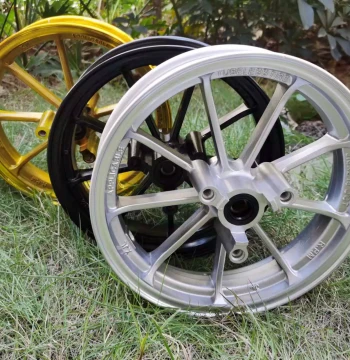 Electric Scooter 10/12 Inch 9-Spoke Aluminum Alloy Front Wheel Rim - Compatible with Biaoqi, Guihuo, Zhansu, Xiaogui, and Niu Models