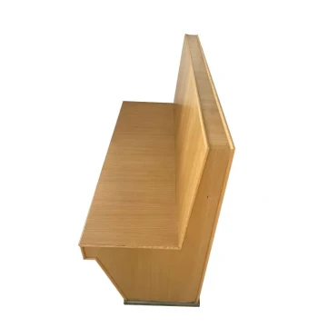Maomin Multi-Layer Solid Wood Baked Paint Single-Row Chair 1200*400*900mm, Per Unit