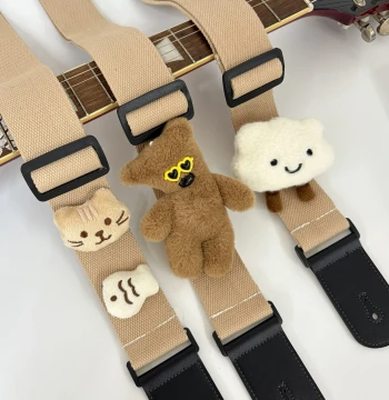 Guitar Strap for Men and Women - Japanese Style, Anime Theme, for Ukulele, Bass, and Electric Guitar
