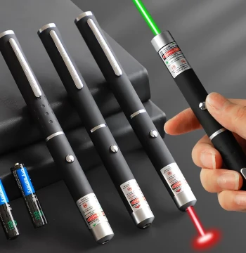Laser Pointer Pen High-Power Red/Green Light Aurora Machine Light Sand Table Real Estate Presentation USB Indicator