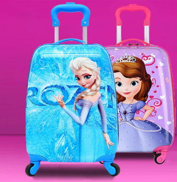 Kids' Ride-On Suitcase - Girls' Travel Luggage with Toy Features, Perfect for Children's Day