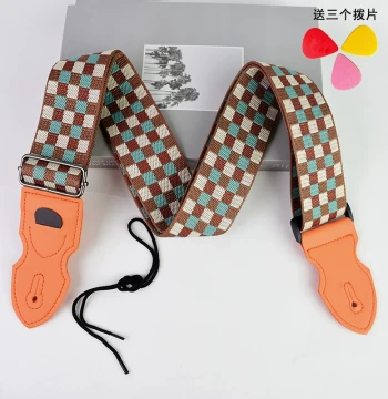[Guitar Strap] Woven Folk Guitar Pick Strap, Electric Guitar and Ukulele Strap, Men's Crossbody Shoulder Strap