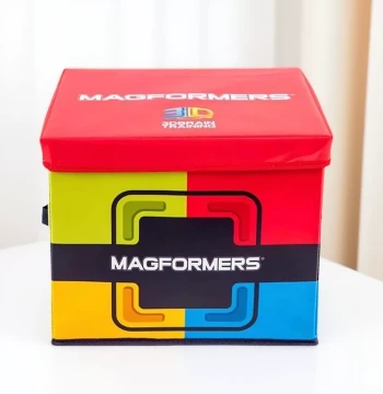 Magformers Storage Box Organizer Children's Toy Storage Gimborn Foldable Box Magnetic Tiles