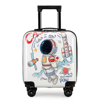 Children's Trolley Case, 18-inch Boys and Girls Travel Suitcase, Baby Luggage, 20-inch Cute Kids Carry-On Boarding Suitcase
