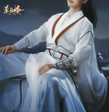 Hanfu Replica Lotus Tower Zui Xiang Yi Li Xiang Yi Commemorative Merchandise
