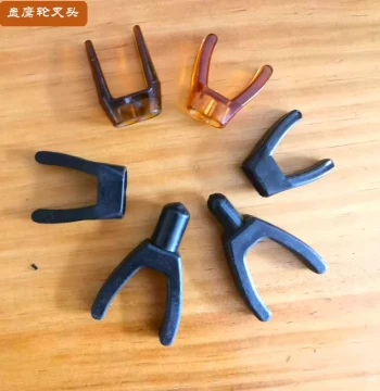 Kite Reel Fork Head Plugs Assortment - Single and Double Hole Nylon and Plastic Connectors