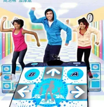 Wii Dance Mat - Single Player Dance Game Accessory for Dance Revolution