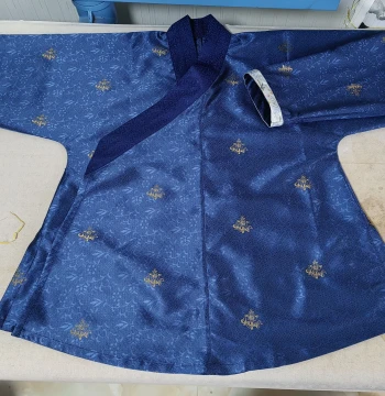 Hanfu Custom Sewing Service Cross Square Round Neck Long Short Shirt Half Sleeve Labor Fee Only