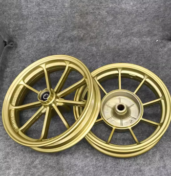 10-Inch Aluminum Alloy Wheel Rims for Motorcycle Modification - Compatible with RSZ, Fukxi, Coochi, ZhanSu 100