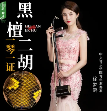 Suzhou Ebony High-Volume Erhu for Professional Performance and Beginners, Direct from Manufacturer