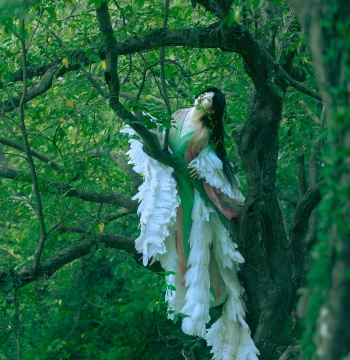 Hanfu Dress Celebrity Style Inspired by Zhang Baizhi for Performances and Photoshoots