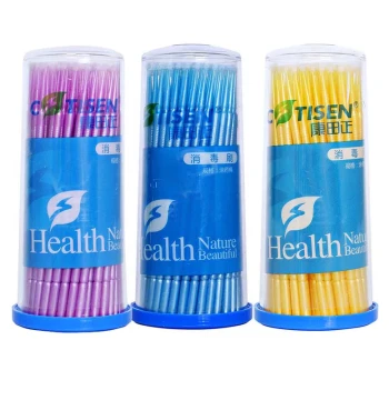 Disposable Dental Applicator Brushes - Lint-Free Cotton Swabs for Adhesives & Cosmetic Use by Kangtianzheng Oral Care