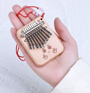 9-Note Pocket Piano Thumb Piano Playable Music Enlightenment Instrument Leisure Stress Relief Educational Toy Kalimba