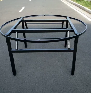 Folding Table Frame - Hotel Round/Square Table Legs, Portable Dining Table Stand, Activity Table Support