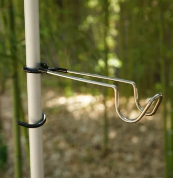 Multifunctional Outdoor Gas Lamp Hook Lamp Pole Canopy Tent Camping Light Pigtail S-Shaped Metal Storage Hook Camping