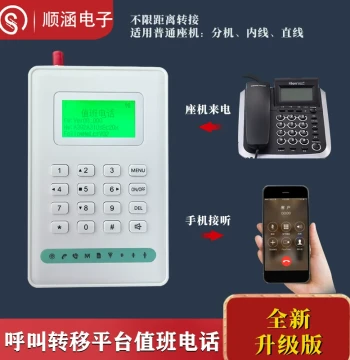 Shunhan Duty Phone Call Forwarder, Landline to Mobile Answering, Callback with Landline Number Display, Attendance Check