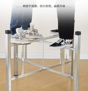Simple Large Round Table Frame, Foldable Table Leg Bracket, Dining Table Legs, Foldable Pedestal, Iron Art Round Table Base