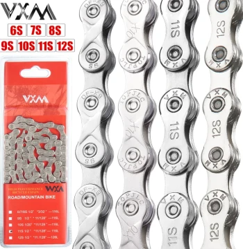 Bicycle Chain 8-12 Speed for Mountain and Road Bikes