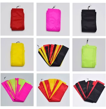 Weifang 2025 New 10m 20m 30m Nylon 40D Parachute Fabric Kite Tail, Long Flowing Tail Ribbon