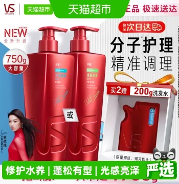 Shampoo Conditioner Oil-Control Volumizing Anti-Dandruff for Dry Hair