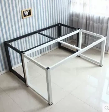 Free Shipping Simple Painted Metal Table Frame, Table Legs, Office Desk Frame, Computer Desk Frame, Conference Table Frame, Customizable
