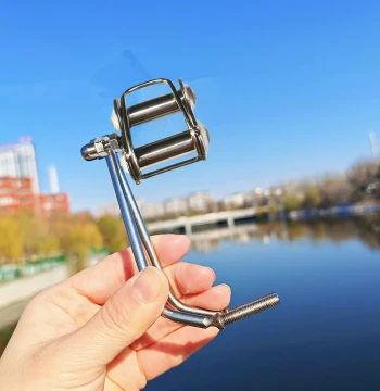 Kite Reel Accessory Alloy Universal Bracket Dual-Line Guide for Kids Handheld Kite Spool Modification