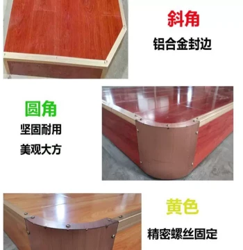 Hot-Selling Factory Stock Classroom Podium, Steel and Wood Lecture Stand with Slanted, Right-Angle, or Rounded Corners for Teachers