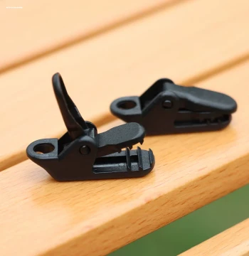 Outdoor Tent Mini Alligator Clip, Press-Type Non-Slip Fixation for Canopy Points, Windproof Rope Fixed Clips