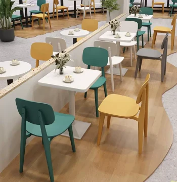 Commercial Fast Food Tables and Chairs: Sets for Dessert Shops, Bubble Tea Stores, Fried Chicken, Burgers, Spicy Hot Pot, Rice Noodles, and Noodle Houses