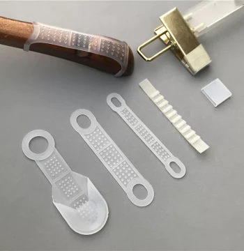 Solid Wood Hanger Anti-Slip Strips - Connected Leather Strip Anti-Slip Covers for Clothing Stores, Silicone Protective Pads with Free Shipping